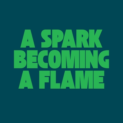 A Spark Becoming a Flame