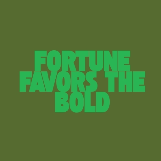 Fortune Favors the Bold