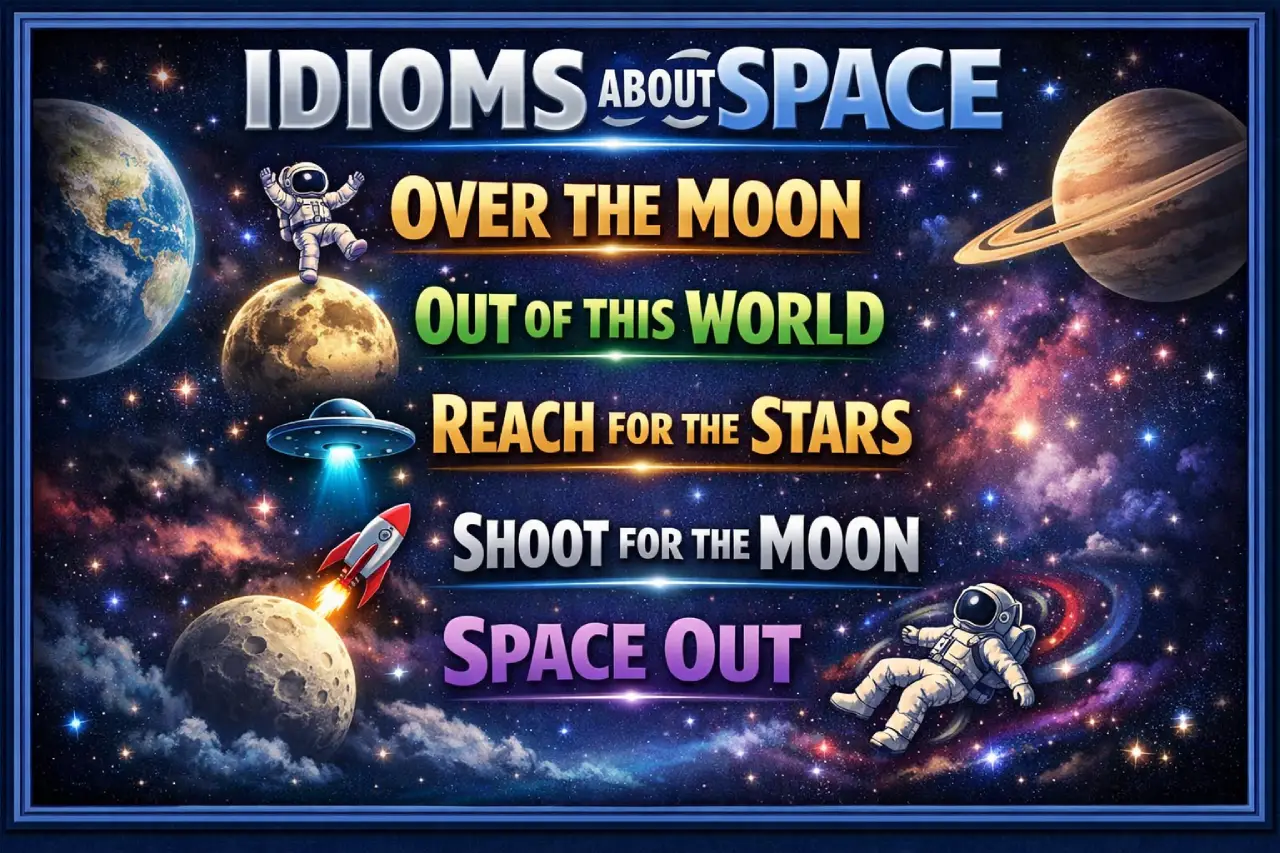 Idioms About Space
