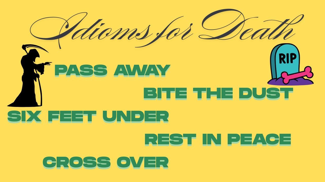 Idioms for Death