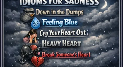 Idioms for Sadness
