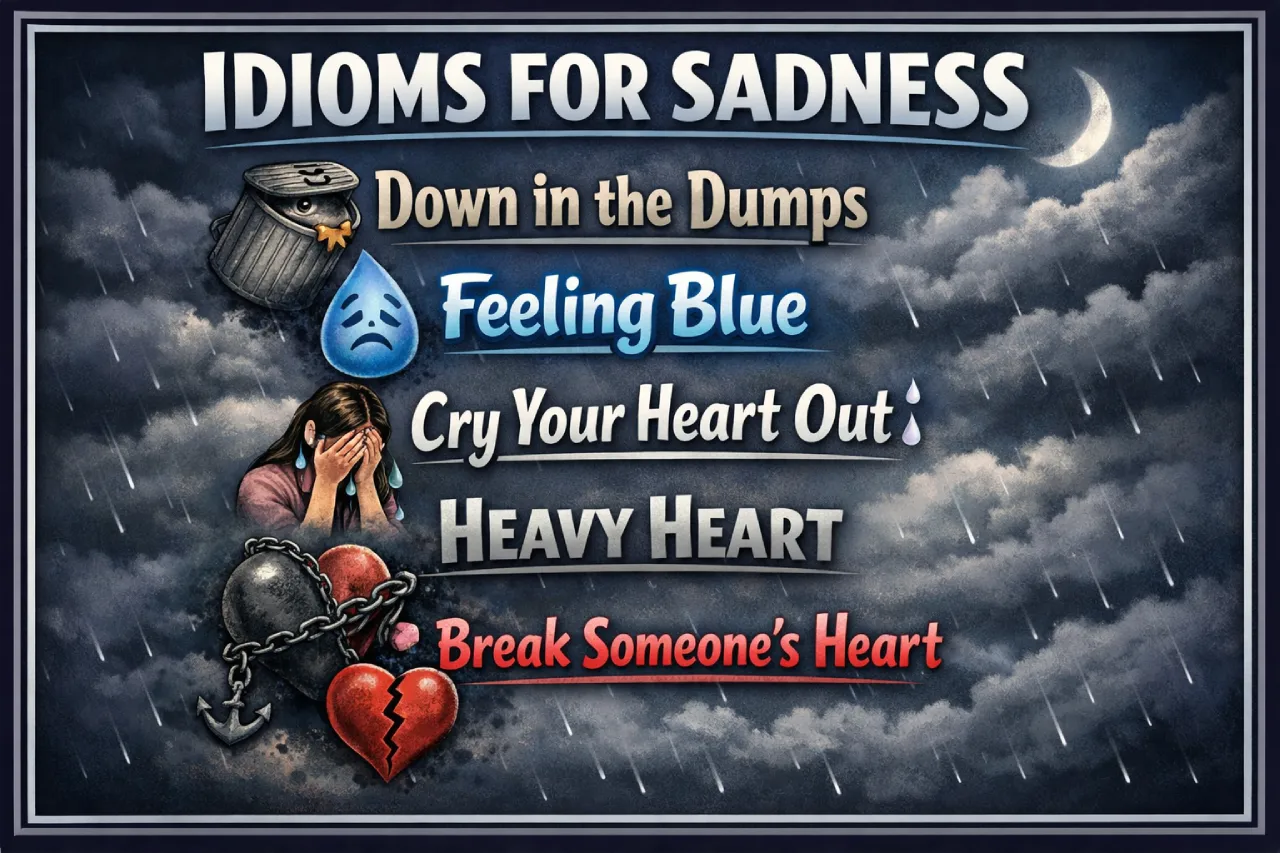 Idioms for Sadness