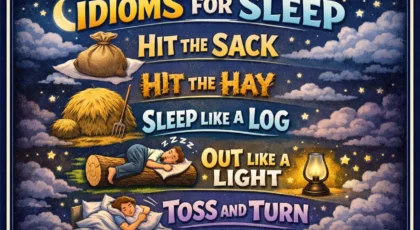 Idioms for Sleep