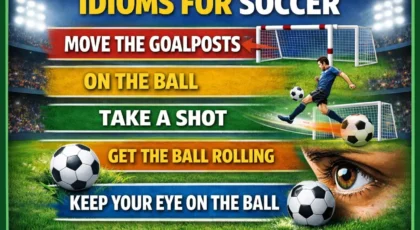 Idioms for Soccer
