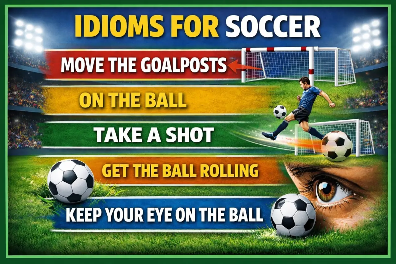 Idioms for Soccer