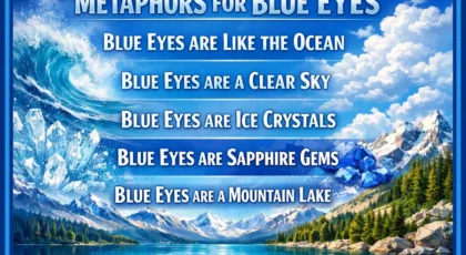 Metaphors for Blue Eyes