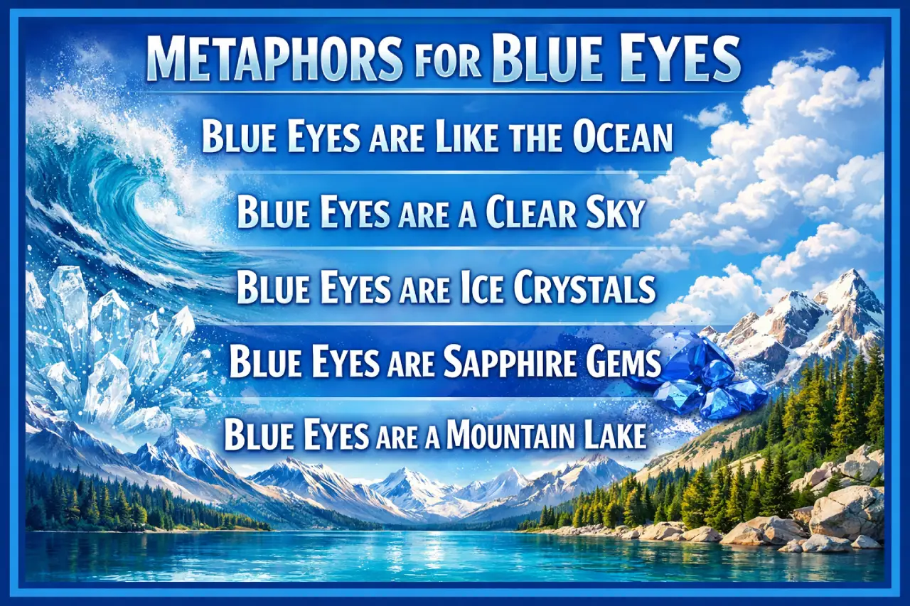 Metaphors for Blue Eyes