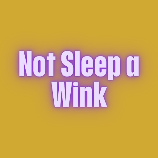 Not Sleep a Wink
