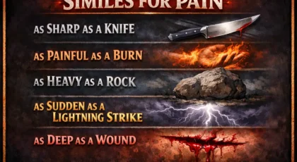 Similes for Pain
