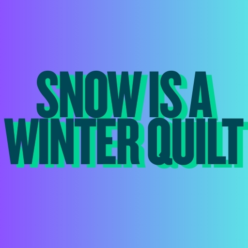 Snow Is a Winter Quilt