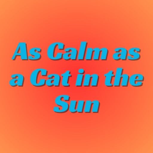 As Calm as a Cat in the Sun