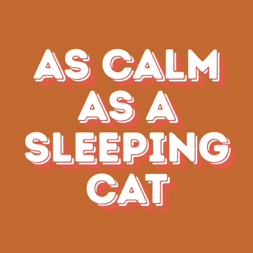 As Calm as a Sleeping Cat