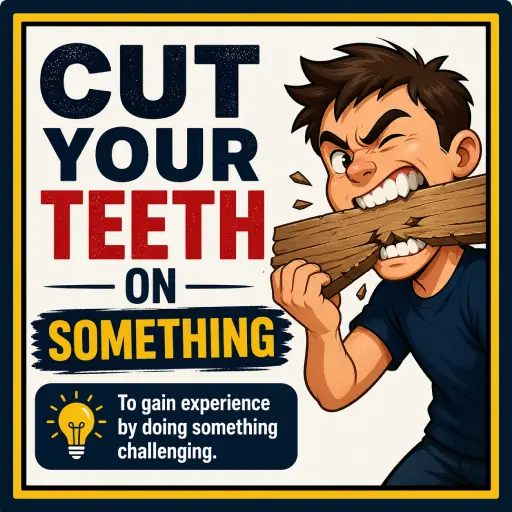 Cut Your Teeth On Something
