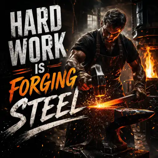 Hard Work Is Forging Steel