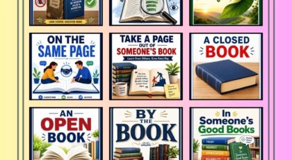 Idioms About Books