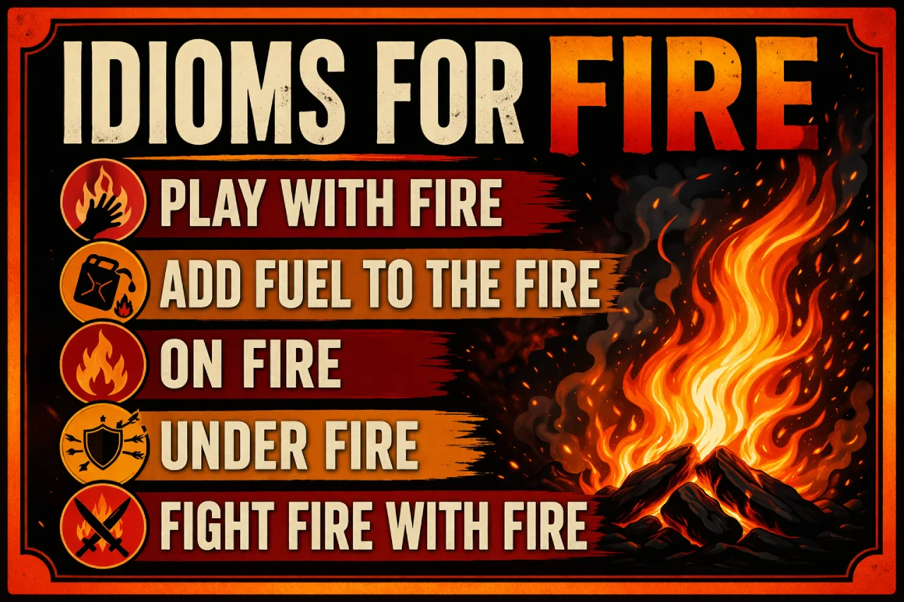 Idioms for Fire