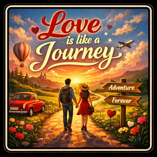 Love is like a journey
