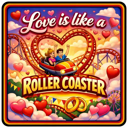 Love is like a roller coaster