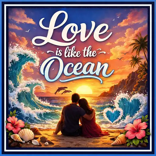 Love is like the ocean