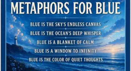 Metaphors for Blue