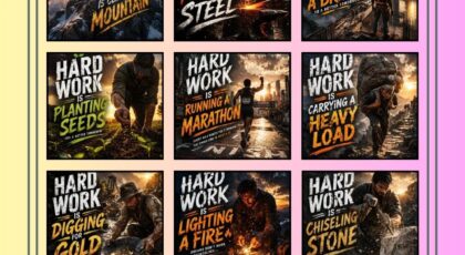 Metaphors for Hard Work