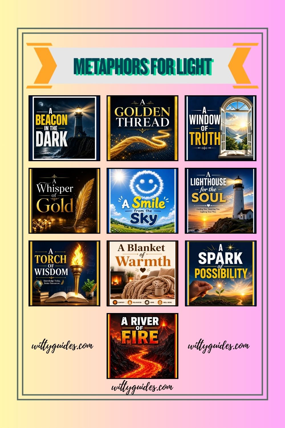 Metaphors for Light