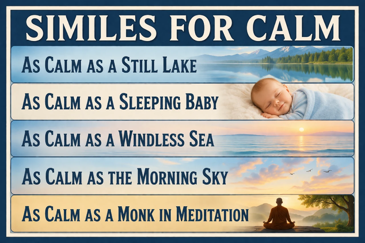 Similes for Calm