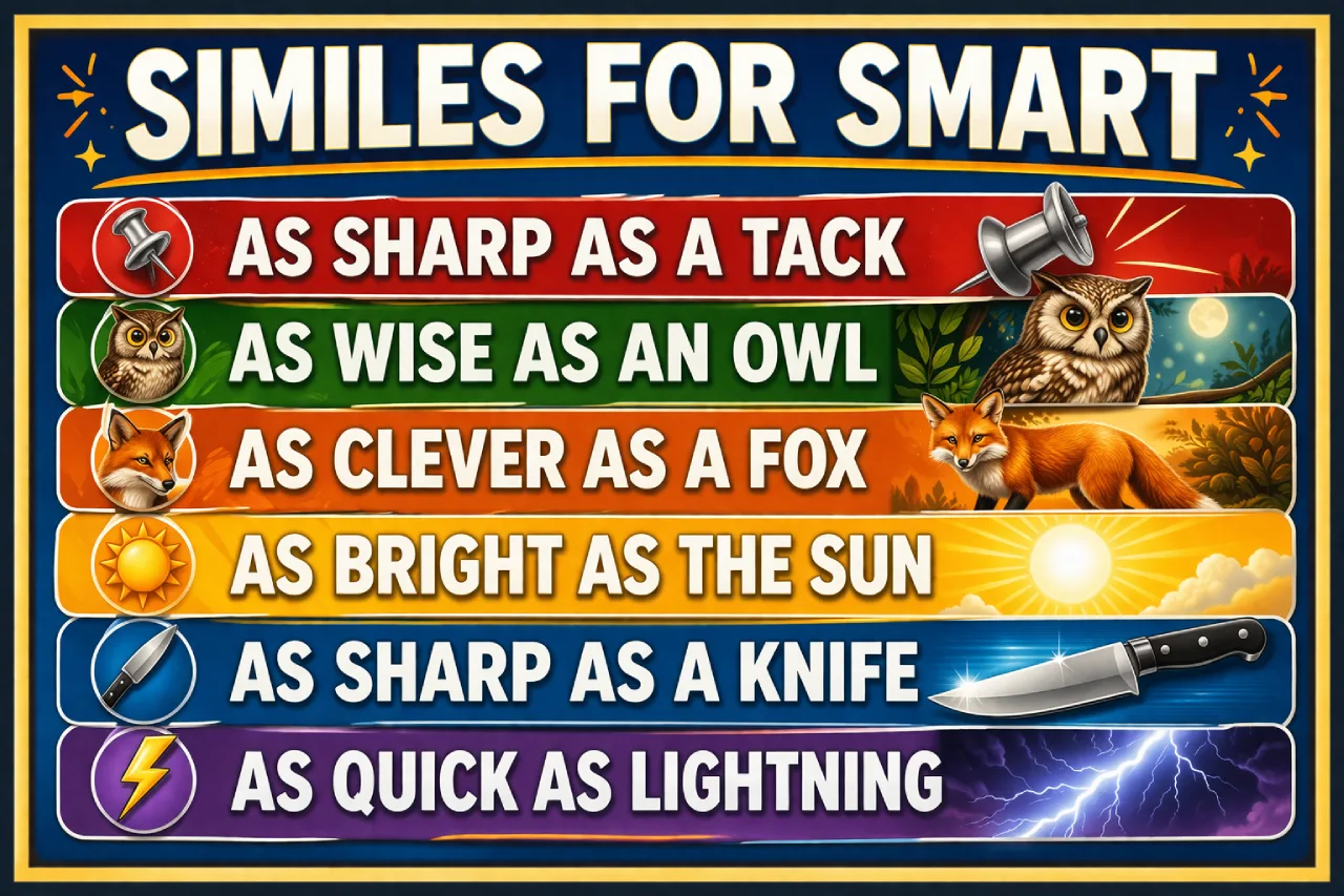 Similes for Smart