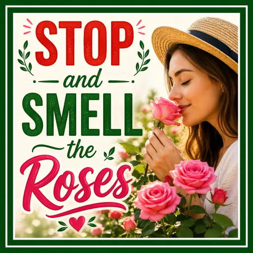Stop and Smell the Roses