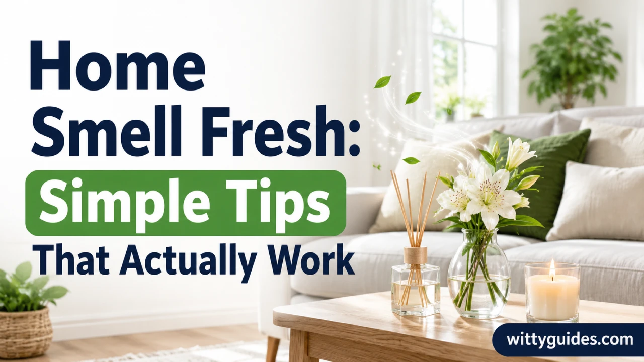 Home Smell Fresh: Simple Tips That Actually Work