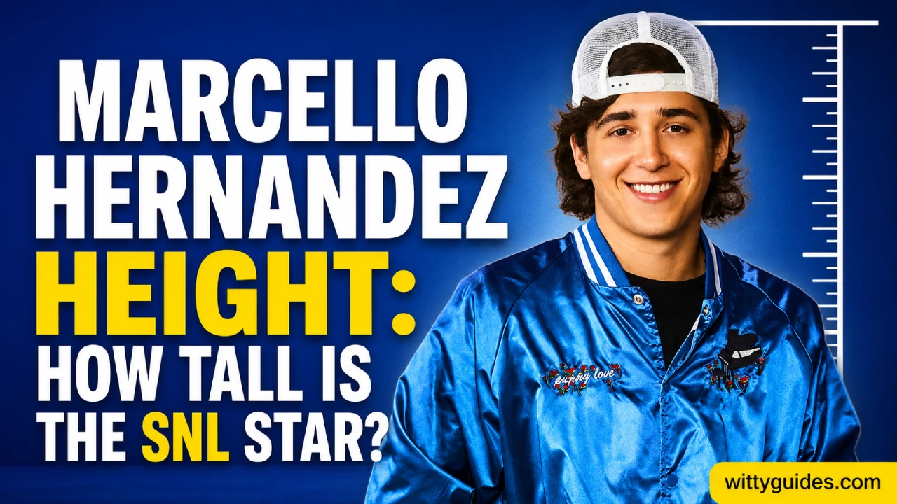 Marcello Hernandez Height: How Tall Is the SNL Star?