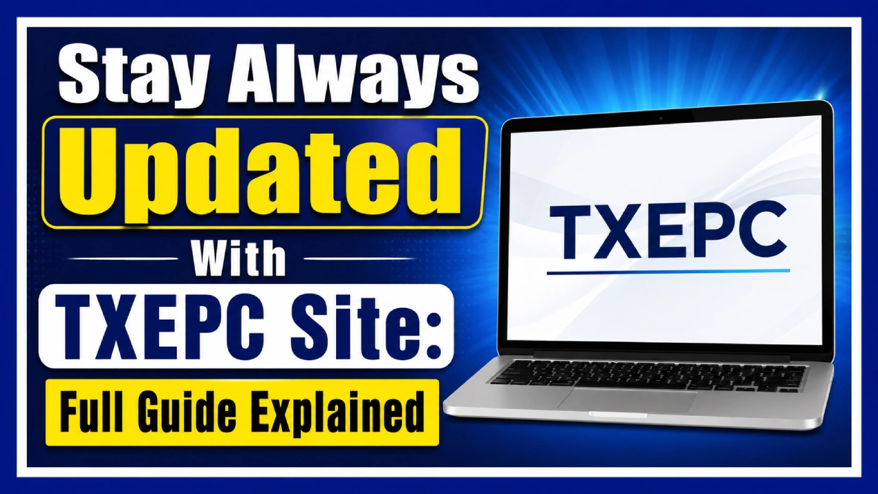Stay Always Updated With TXEPC Site: Full Guide Explained
