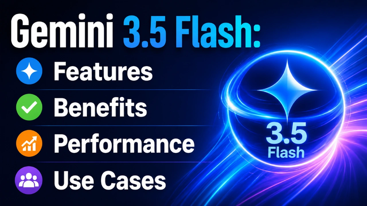 Gemini 3.5 Flash: Features, Benefits, Performance & Use Cases