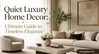 Quiet Luxury Home Decor: Ultimate Guide to Timeless Elegance