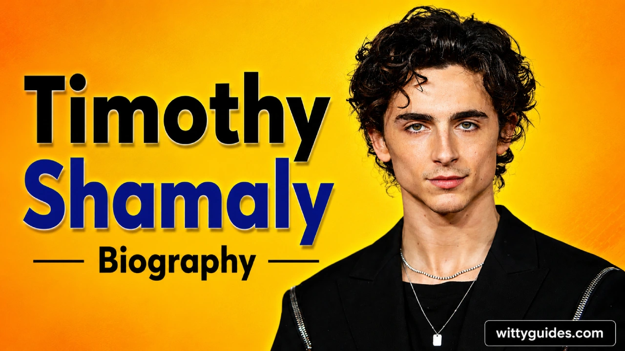 Timothy Shamaly Biography: Age, Family, Movies, Career & Facts